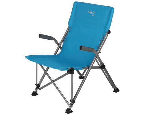 Крісло для кемпінгу NILS CAMP NC3704, блакитне