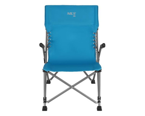 Крісло для кемпінгу NILS CAMP NC3704, блакитне