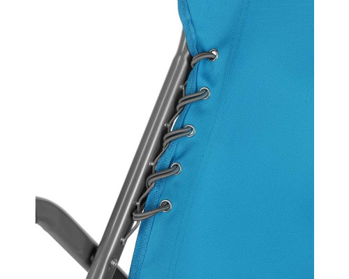 Крісло для кемпінгу NILS CAMP NC3704, блакитне