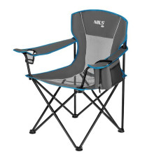 Крісло для кемпінгу NILS CAMP NC3706, сіре