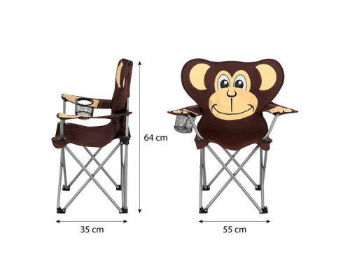 Дитяче крісло туристичне NILS NC3029 MONKEY