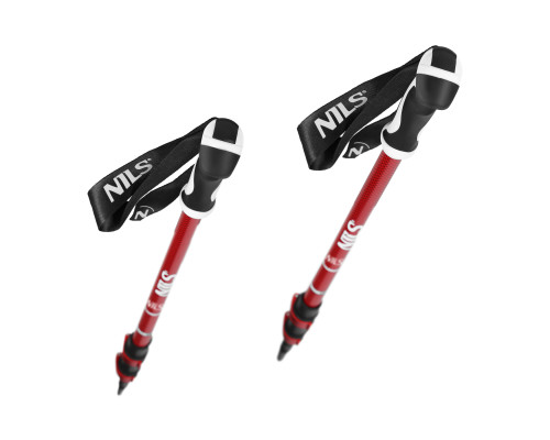 Трекінгові палиці NILS TK8601, червоні