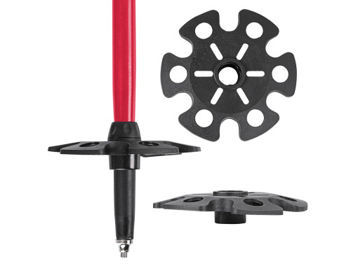 Трекінгові палиці inSPORTline Altiplano 100 пара / червоні