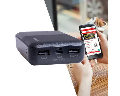 Павербанк з USB-C inSPORTline PowerTen II 10000 mAh