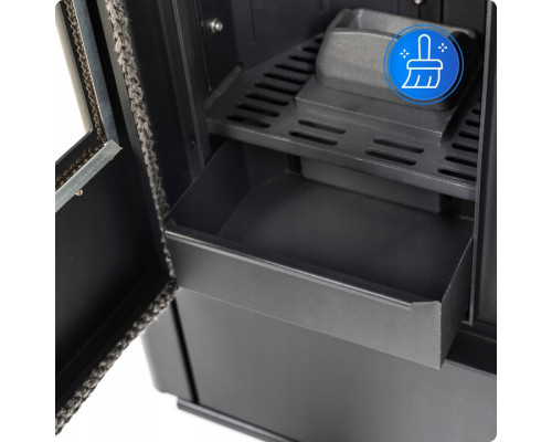 Пелетна піч-камін THUNDER KARMEN RED 10 кВт