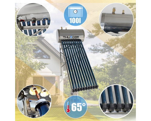 Напірний колектор з баком–100л–THUNDER