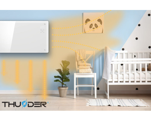 Обігрівач конвекторний THUNDER MODERN-WHITE – 2000Вт Обігрівач конвекторний THUNDER MODERN-WHITE – 2000Вт