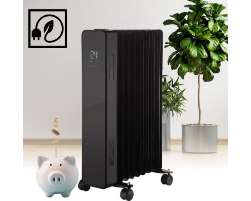 Масляний обігрівач THUNDER SIMPLE-BLACK – 2500Вт Масляний обігрівач THUNDER SIMPLE-BLACK – 2500Вт