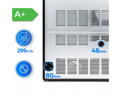 Пелетна піч-камін ARIA BLACK 12 кВт