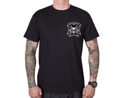 Футболка чоловіча BLACK HEART Iron - L - чорна Футболка чоловіча BLACK HEART Iron - L - чорна