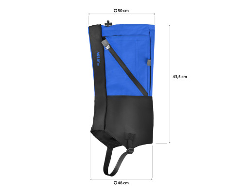 Гамаші туристичні NILS CAMP NC17112, чорно-сині