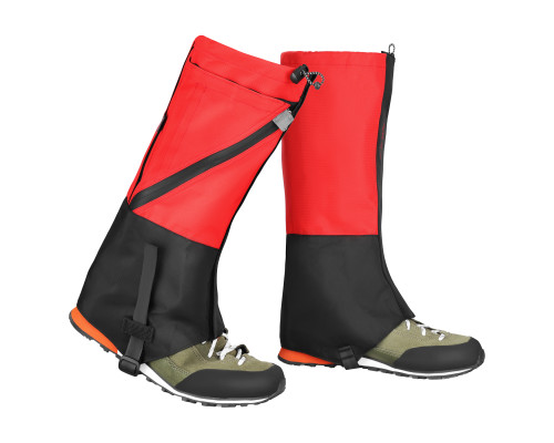 Гамаші туристичні NILS CAMP NC17112, чорно-червоні