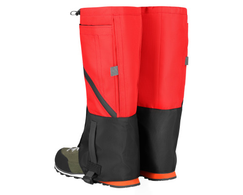 Гамаші туристичні NILS CAMP NC17112, чорно-червоні