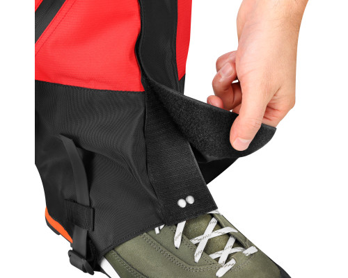 Гамаші туристичні NILS CAMP NC17112, чорно-червоні