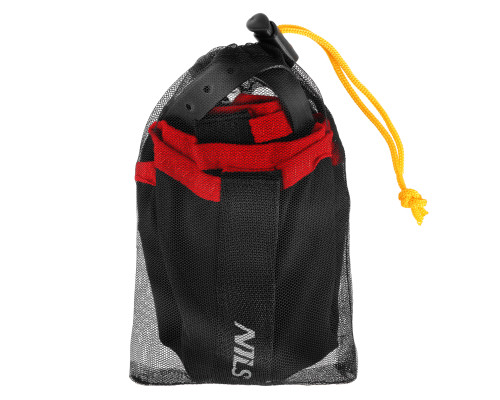 Гамаші туристичні NILS CAMP NC17113, чорно-червоні