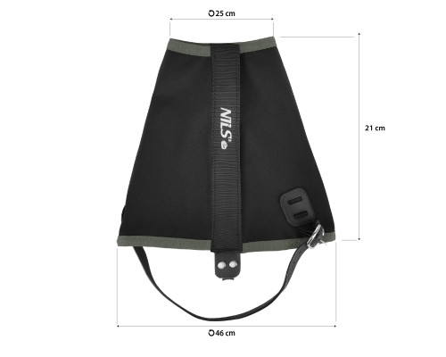 Гамаші туристичні NILS CAMP NC17113, чорні