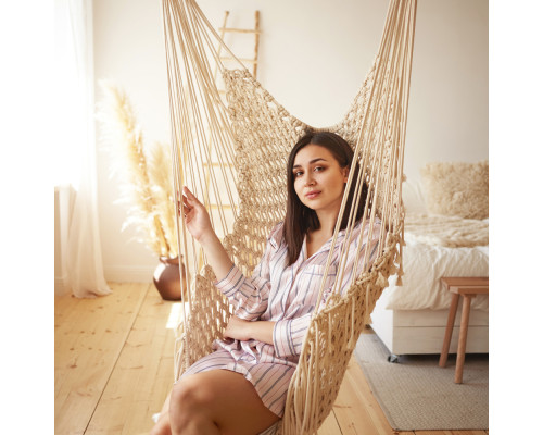 Крісло-гойдалка  inSPORTline, 240 х 100 см - бежеве