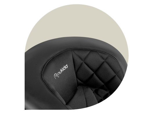 Автокрісло Nukido Louis ISOFIX 15-36 кг, чорне
