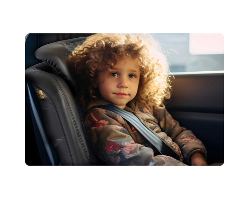 Автокрісло Nukido Louis ISOFIX 15-36 кг, чорно-сіре