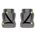 Автокрісло Nukido Louis ISOFIX 15-36 кг, чорно-червоне