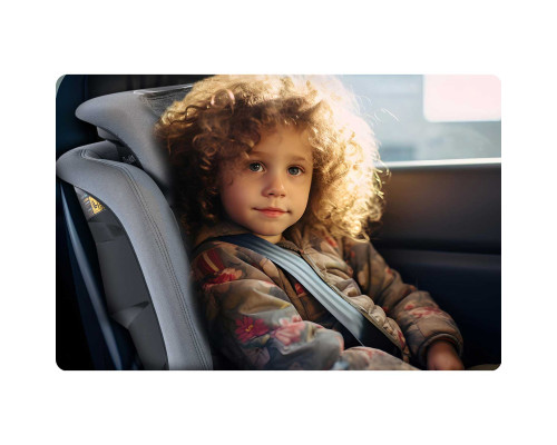 Автокрісло Nukido Louis ISOFIX 15-36 кг, сіре