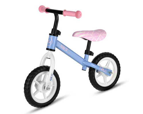 Біговел NILS FUN RB134, блакитно-рожевий