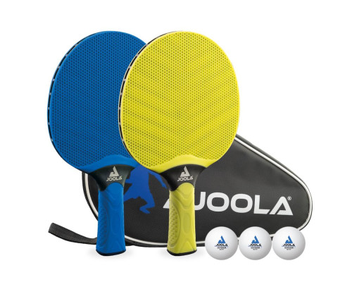 Набір для настільного тенісу Joola Vivid Outdoor, синьо-жовтий Набір для настільного тенісу Joola Vivid Outdoor, синьо-жовтий