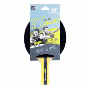 Ракетка для настільного тенісу Cornilleau SPORT 400, чорно-червона