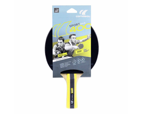 Ракетка для настільного тенісу Cornilleau SPORT 400, чорно-червона