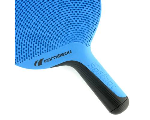Ракетка для настільного тенісу Cornilleau SOFTBAT OUTDOOR, блакитна Ракетка для настільного тенісу Cornilleau SOFTBAT OUTDOOR, блакитна