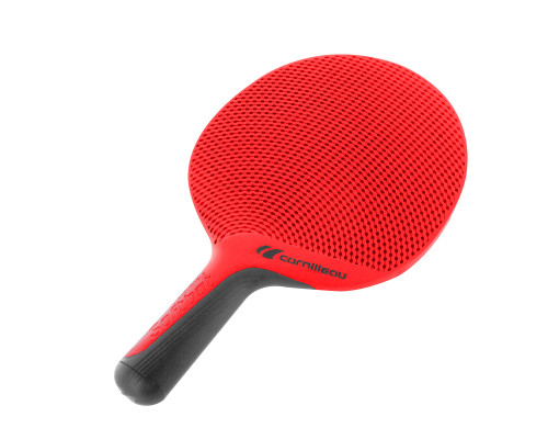 Ракетка для настільного тенісу Cornilleau SOFTBAT OUTDOOR, червона Ракетка для настільного тенісу Cornilleau SOFTBAT OUTDOOR, червона