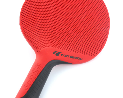 Ракетка для настільного тенісу Cornilleau SOFTBAT OUTDOOR, червона Ракетка для настільного тенісу Cornilleau SOFTBAT OUTDOOR, червона