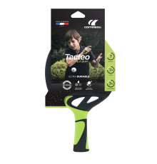 Ракетка для настільного тенісу Cornilleau TACTEO 50 OUTDOOR, чорно-зелена
