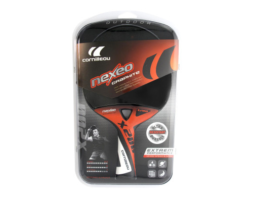 Ракетка для настільного тенісу Cornilleau NEXEO X200 OUTDOOR, чорна