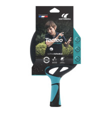 Ракетка для настільного тенісу Cornilleau TACTEO 50 OUTDOOR, чорно-блакитна