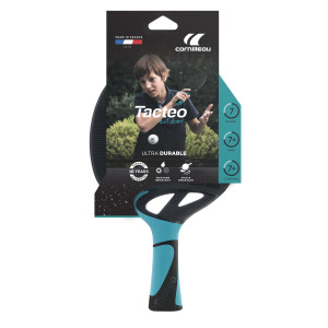 Ракетка для настільного тенісу Cornilleau TACTEO 50 OUTDOOR, чорно-блакитна