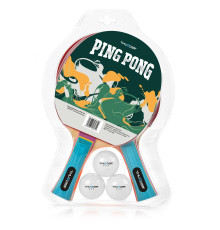 Набір для настільного тенісу Thunder PING-SET, червоний