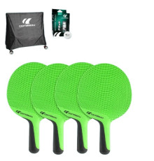 Набір для настільного тенісу Cornilleau FAMILY PACK OUTDOOR, зелений