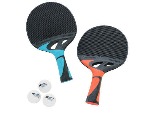 Набір для настільного тенісу Cornilleau Tacteo Duo Outdoor, чорний