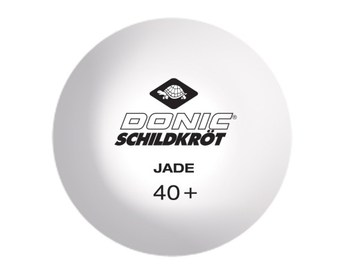 М'ячі для настільного тенісу Jade Poly 40 144 шт, білі