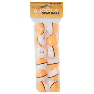 М'ячі для настільного тенісу Joola Spin Ball 12 шт, жовто-білі