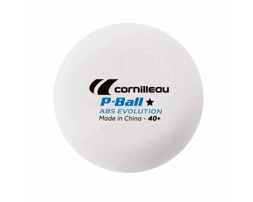 Тенісний м'ячі CORNILLEAU 6 шт. ABS EVOLUTION 1* 340050 Тенісний м'ячі CORNILLEAU 6 шт. ABS EVOLUTION 1* 340050