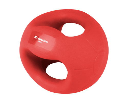 Медичний м'яч з ручками inSPORTline Grab Me 6 кг Медичний м'яч з ручками inSPORTline Grab Me 6 кг