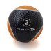 Медичний м'яч YakimaSport 2 кг, чорно-помаранчевий