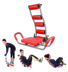Діп-станція inSPORTline AB Perfect Twist, червона