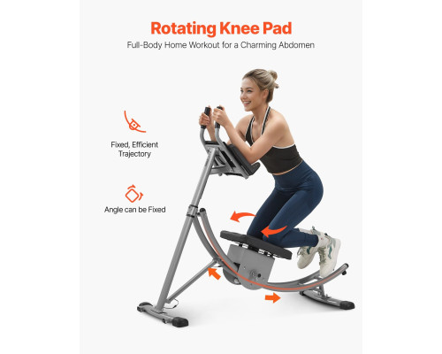 Тренажер для пресу VEVOR YN-388, сірий