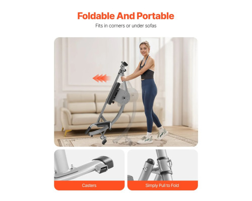 Тренажер для пресу VEVOR YN-388, сірий