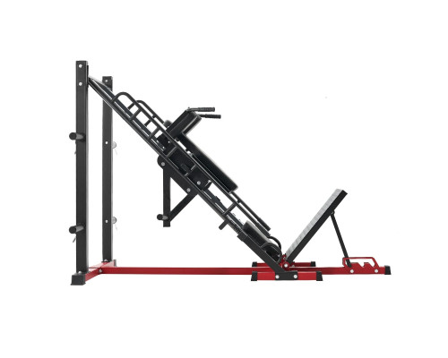 Жим ногами VEVOR HM1904, чорно-червоний