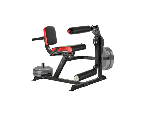 Жим ногами VEVOR UB2903A, чорно-червоний