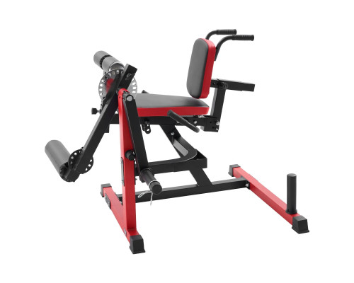 Жим ногами VEVOR UB2914, чорно-червоний
